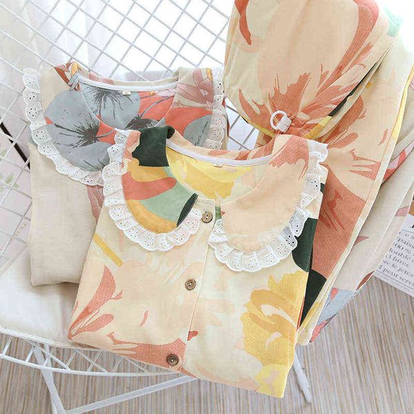 

fdfklak maternity pyjamas pijamas women cotton pregnancy nursing nightwear spring autumn new breastfeeding home clothes j220813, White
