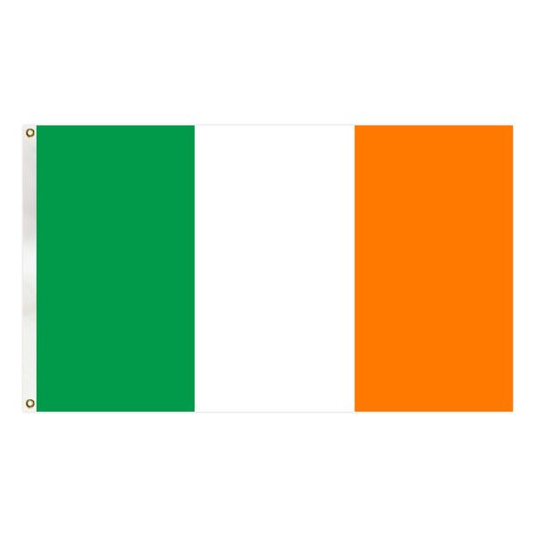 

ireland flag 3x5 ft polyester country national flag banner with two brass grommets