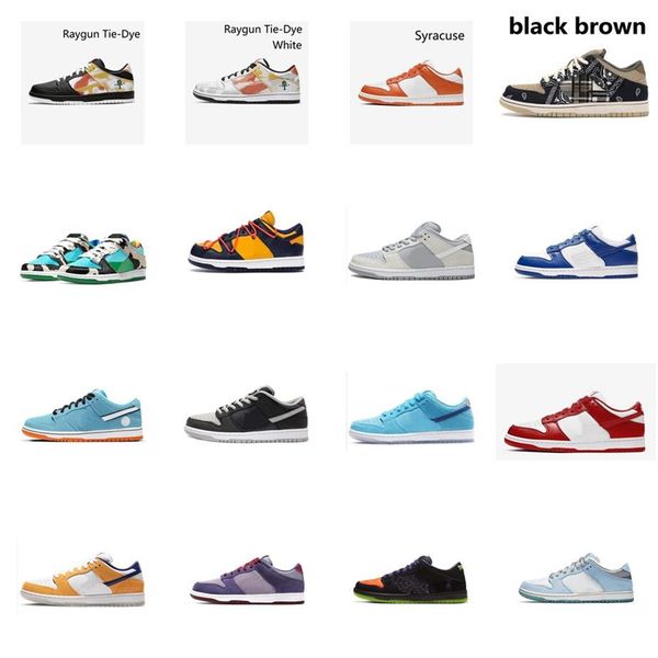 

2021 dunks low boots running shoes for men women coast michigan chunky dunky university blue syracuse valentines day classic cherr282s, Black