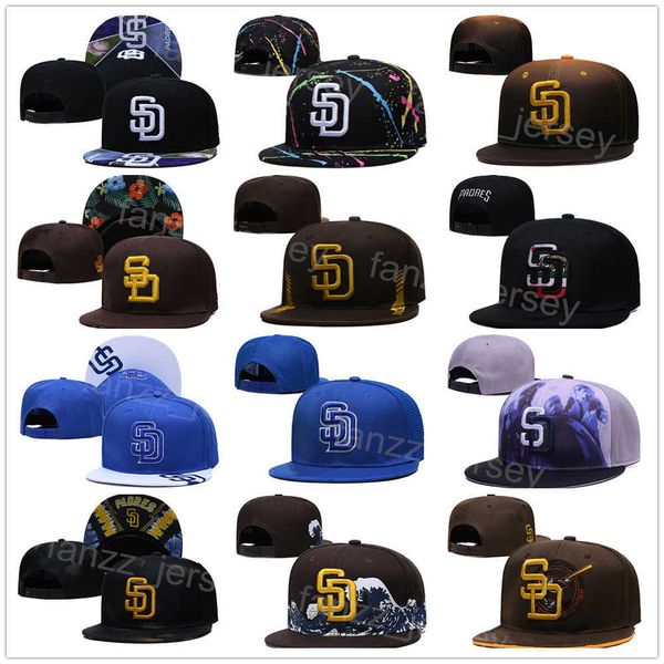 

sun baseball hip hop snapback hats canvas fitted caps team ball sport hat adjustable fernando tatis jr trent grisham jurickson profar black, Blue;gray