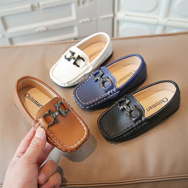 

children shoes pu leather casual styles baby girls boys shoes soft comfortable loafers slip on kids shoes toddler277d, Black;red