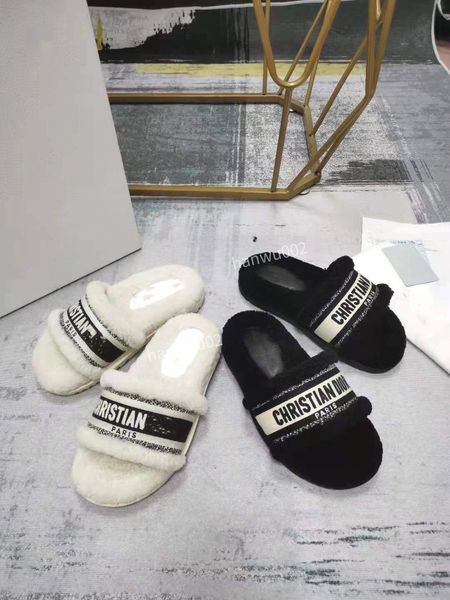 

2022 women slippers outdoor banquet slide shoes straw summer leather sandals multicolor flat heel size35-42 bn220707, Black