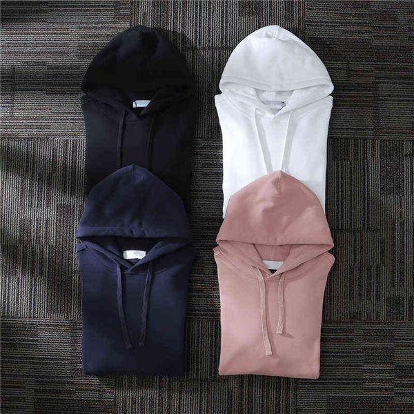 

sportswear hoodie spring and winter couple pullover men's retro sweater street style european american brand, Black