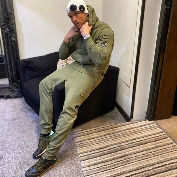 

cpmen's hoodies sweatshirts cp hooded outdoor sweatshirt cotton hoodie functional wind clothing ins glasses decoration hip hop 5 v041xx, Black