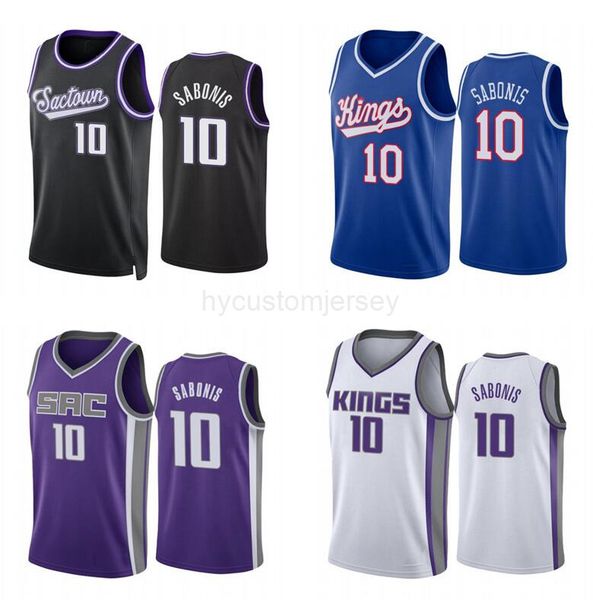 

basketball domantas sabonis jersey men youth s- city version jerseys in stock, Black
