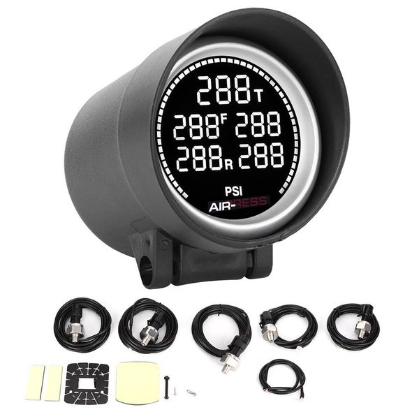 

2in car air storage tank pressure meter gauge pneumatic shock absorber