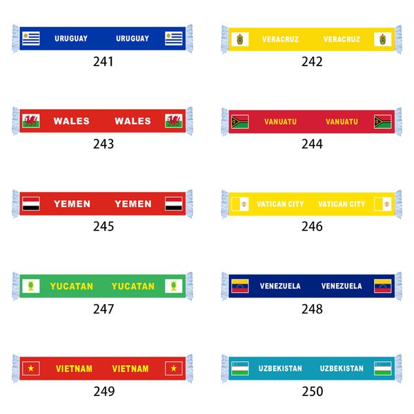 

wholesales polyester satin flag scarf more than 200 countries nation design scarfs