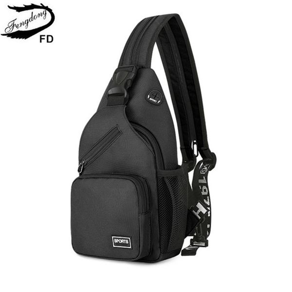 

fengdong small crossbody bags for women messenger casual sling chest female mini travel sport shoulder pack 220819