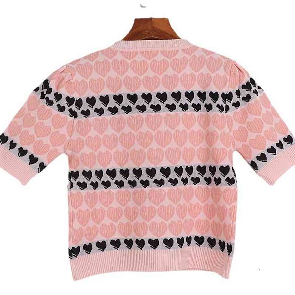 

women's sweaters love jacquard long short sleeve cardigan women autumn winter slim sweet cartoon embroidery color matching sweater wcn1, White;black