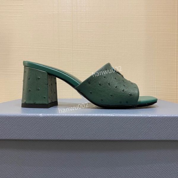 

2022 designer high heels womens dress shoes pointed buckle sandals summer shoes fashion increased leather production is worth owning size35-, Black