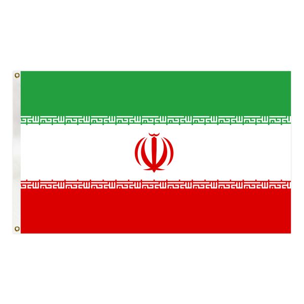 

iran flag 3x5 ft polyester country national flag banner with two brass grommets