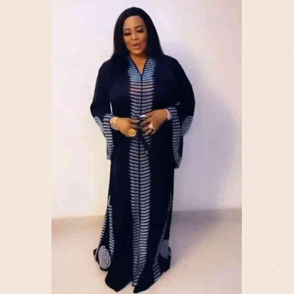 

african casual dresses mom dress islamic style diamond belt headscarf fashion quality t2vf 45rs, Black;gray