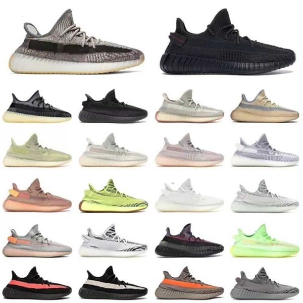 

2021 west men women outdoor shoes cinder zebra zyon asriel desert sage yecheil reflective bre bss v2''yeezies boosts''ye, Black