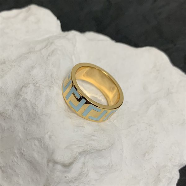

woman designer casual ring brands luxury rings for men womens lady classic golden letters jewelry for party gifts 4 colors, Silver