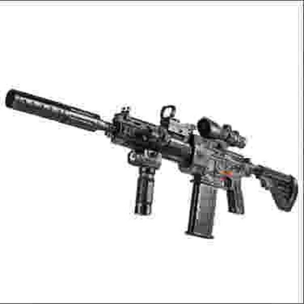 

electric & manual mode 2 in 1 toy gun m416 automatic burst multifunctional cs go water bomb children boy airsoft blaster yjd