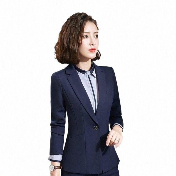 

long sleeve formal blazers and jacket coat women business work wear 2021 spring autumn professional blazer outwear clothes women's sui, White;black