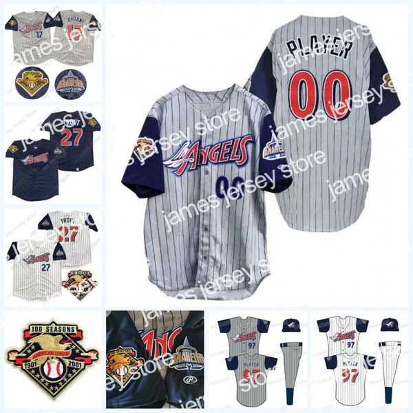 

2022 2001 california tim salmon jerseys angels shohei ohtani mike trout taylor upton brandon marsh jo adell jared walsh tyler wade noah, Blue;black