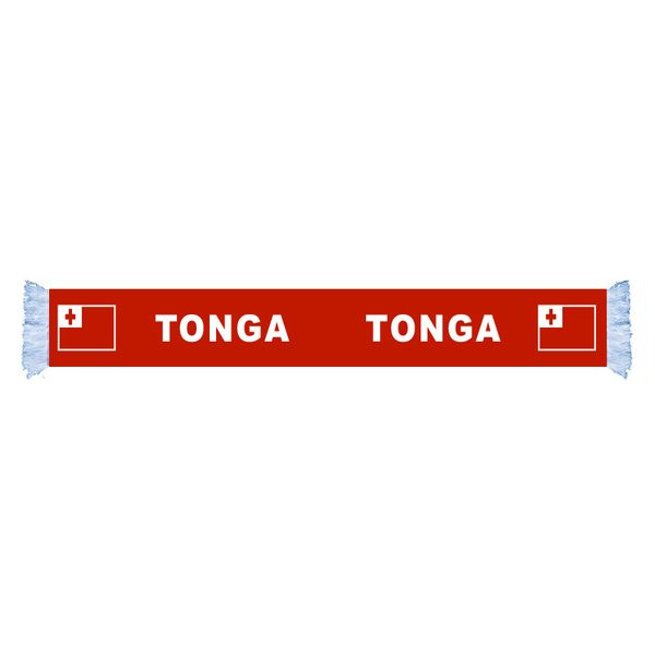 

tonga flag scarf factory supply good price polyester satin scarf