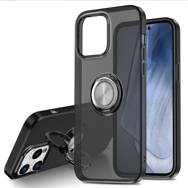 

car holder armor cases silicone finger ring stand magnetic holders bracket for iphone 14 13 12 11 pro max mini xr xs max 7 8 plus se phone c