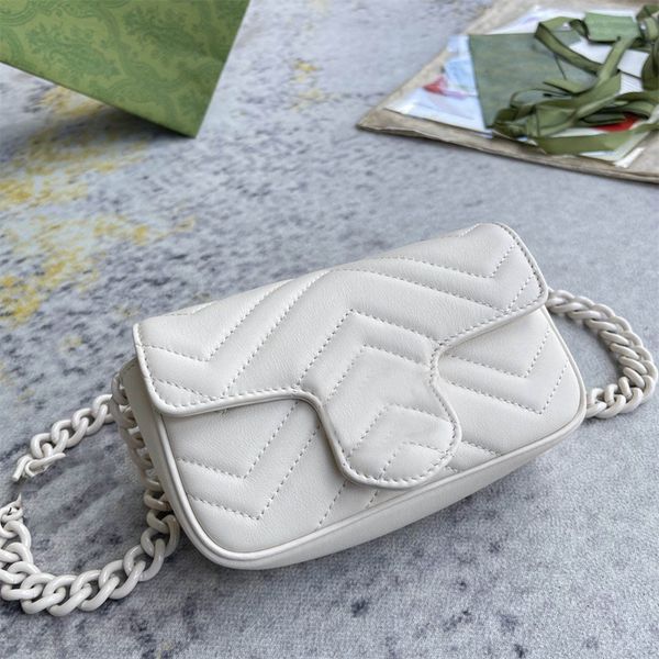 

7a designer clutch bags marmont shoulder tote crossbody bag 699757 genuine leather chain strap fashion totes handbag handbags