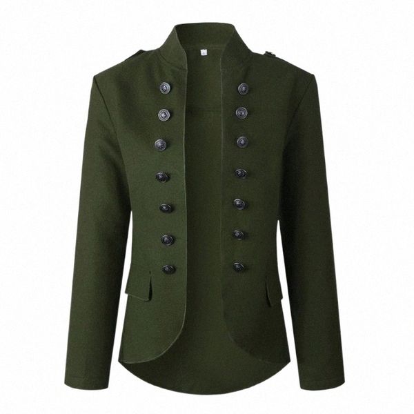 

women's suits & blazers women lady long sleeve buttons solid color suit coat for autumn winter party nin668 p6bh#, White;black