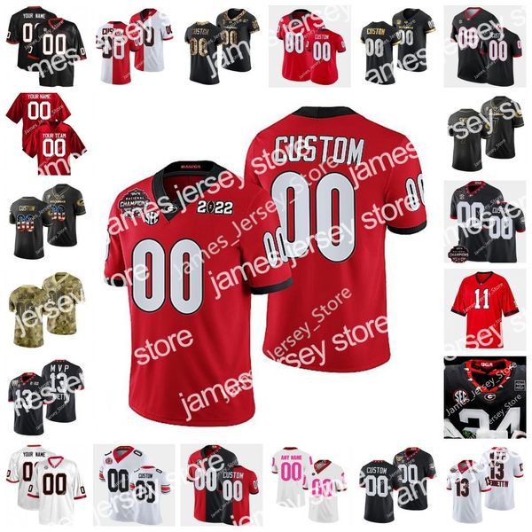 

22 brock bowers jerseys uga playoff stitched college football jersey 32 chaz chambliss 9 ameer speed 91 tymon mitchell 55 jared wilson 75 ow, Black