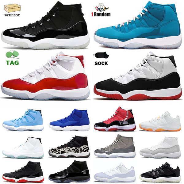 

jumpman 11 men basketball shoes 11s cool grey cherry obsidian unc low university blue white bred concord rose gold women trainer sneaker wit