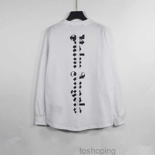 

mens palms designer hoodies vertical letters on back long-sleeve t shirts men angles women sweaters sweatshirts 21, Black