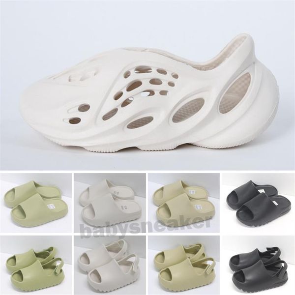 

childrens boys girls slippers shoes infant kany bone baby black slides kids summer sandals foam toddlers desert sand resin beach266d