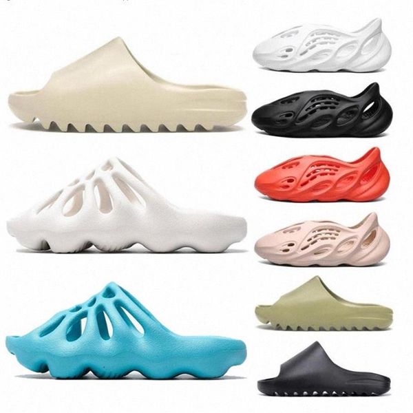 

men women slides bone resin desert sand slippers black white slide slipper earth brown men women sandals soot core pure enfora gra206w