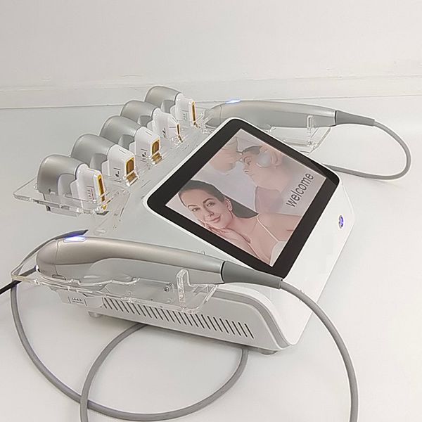 

beauty equipment high intensity focused ultrasound 7d hifu treatment anti aging wrinkle removal face lifting skin tightening body slimming s, Black;white