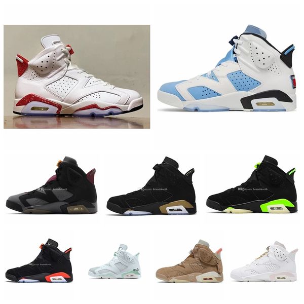 

2022 jumpman 6s 6 red oreo basketball shoes unc home sneakers tiffany blue bordeaux defining moments electric green hare infrared carmine