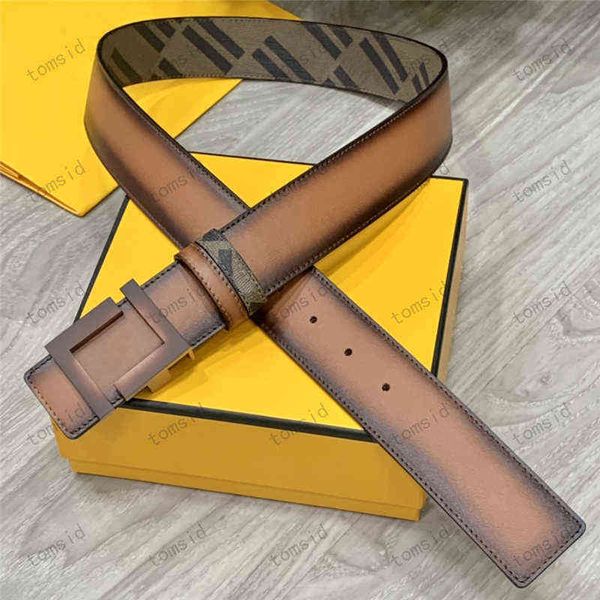 

bai cheng genuine leather men designers belt womens classic fashion casual belts mens waistband brand double letters enamel buckle leather b, Black;brown