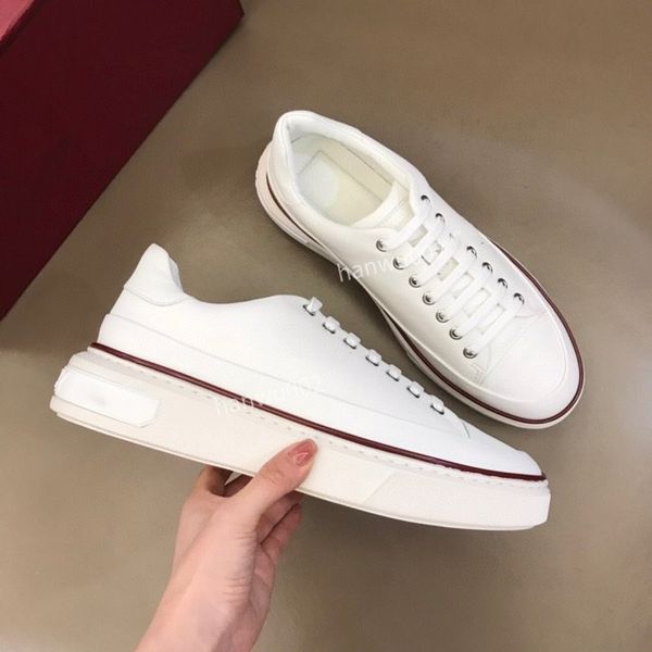 

2022 men casual shoes series webbing sneakers platform leisure shoe fashion canvas leather sports tennis size38-44 rd220635, Black