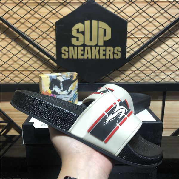 

shoes slippers mens womens rubber slipper designer sliders slide summer beach outdoor cool wide ladys flat flip flops size eur36-eur45