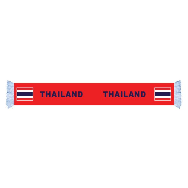 

thailand flag factory supply good price polyester satin scarf