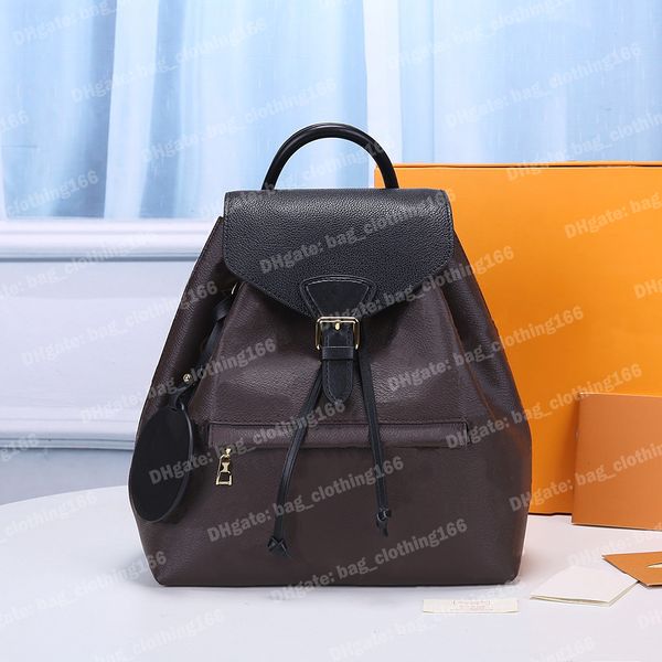 

designer bag backpack womens bags brown flowers canvas drawstring fashion purse designers woman handbag shoulder bag backpacks