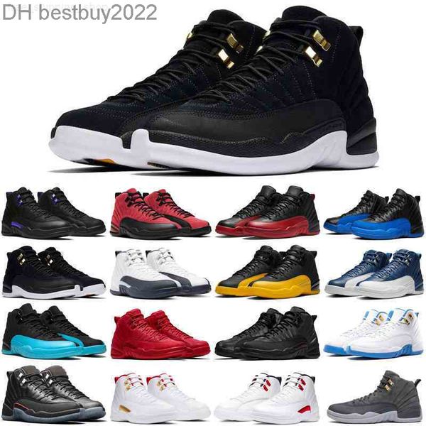 

discount 12 12s mens basketball shoes utility twist playoffs royalty reverse flu game dark concord men trainers sports sneakers size 7-13