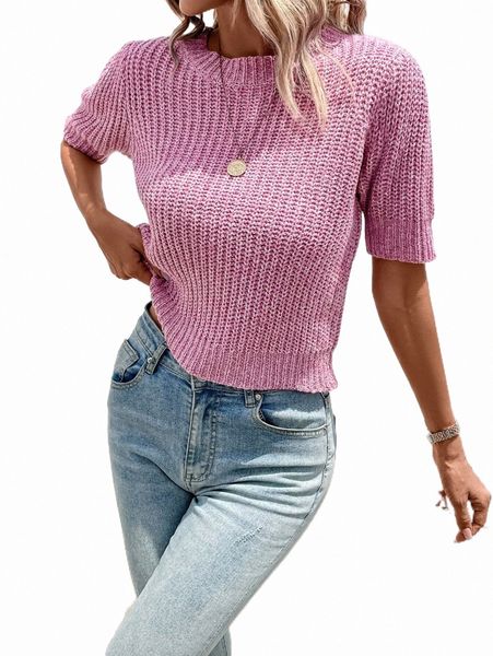 

women's sweaters solid ribbed knit clothing apparel y9tu#, White;black