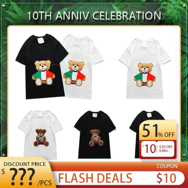 

men's t-shirts summer casual t shirt mens womens designers t-shirts fashion loose tees, White;black