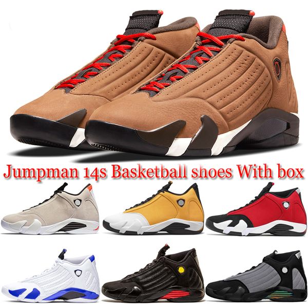 

men basketball shoes 14 14s gym red black toe candy cane defining moments winterized university gold red lipstick sports sneakers