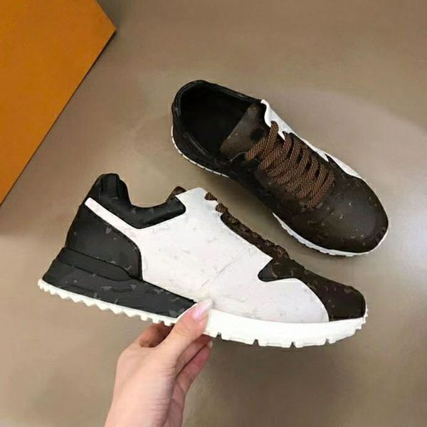 

high-shoes 2022european star with the same paragraph leather upper mesh flat shoes factory direct 5-45 mkjkkk000005, Red;white
