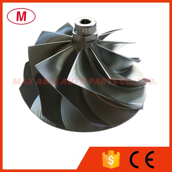 

g42-1200 g42 79.00/98.00mm 10/0 blades turbocharger turbo billet compressor wheel/aluminum 2618/point milling wheel for turbocharger cartrid