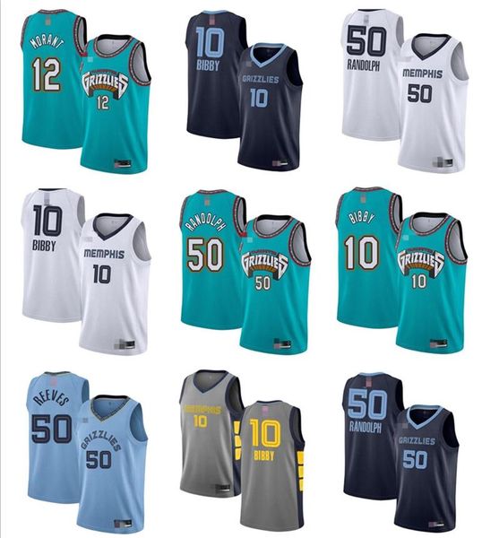 

jersey mens womens youth ja morant 50 zach randolph 10 mike bibby green white blue custom basketball jerseys 999, Black;yellow