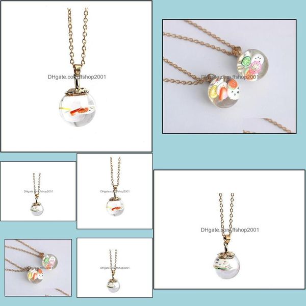 

pendant necklaces glass ball wishing bottle necklace pretty drop delivery 2021 jewelry pendants ffshop2001 dhgm7, Silver