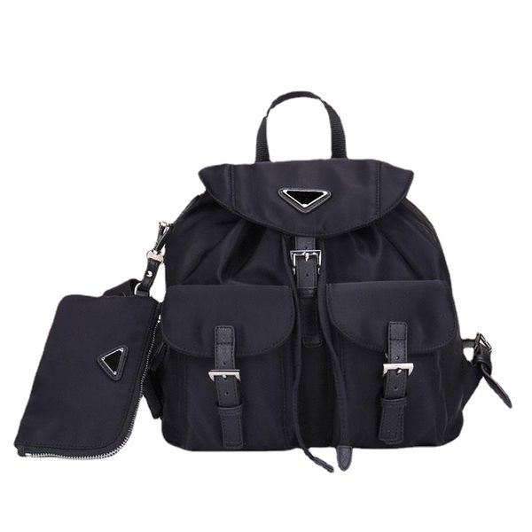 

fashion travel backpack woman school bag 1bz811 with purse designer canvas handbag mens bags classic backpacks