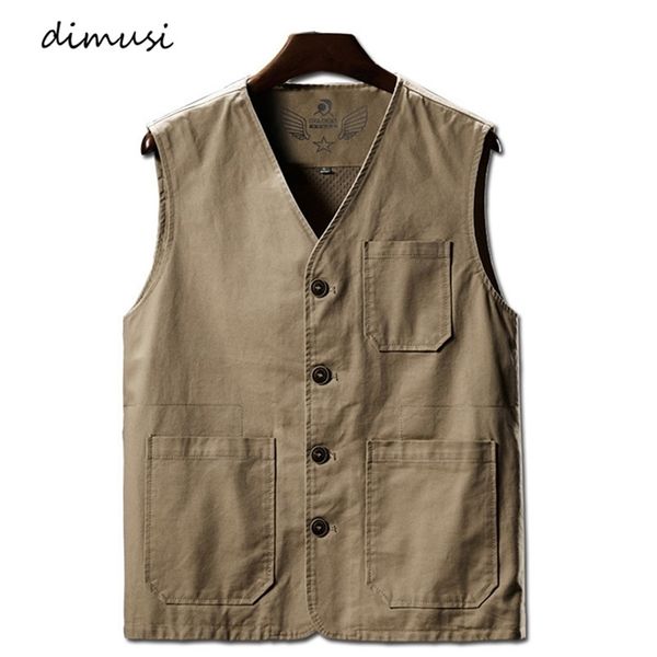 

dimusi summer men's vests casual man cotton breathable mesh vest sleeveless jackets man outwdoor fishing waistcoats clothing 8xl 220818, Black;white