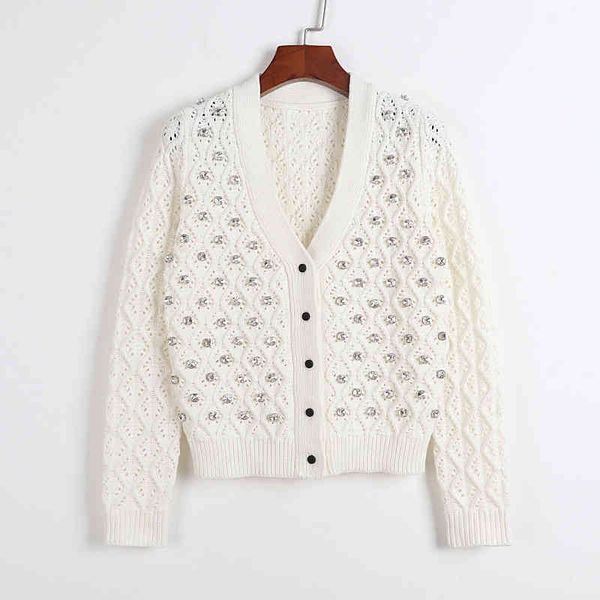 

women's sweaters michelle knit sweater with a short collar nkj1, White;black