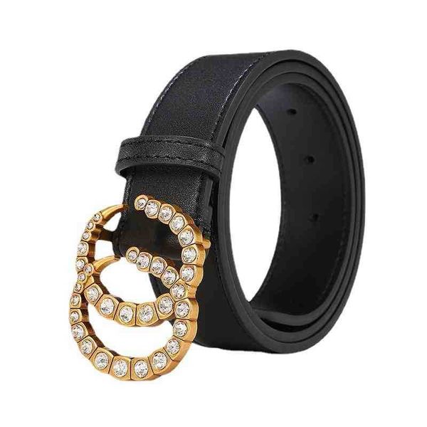 

double luxury belt store new g women039s belt tall fashion pearl smooth buckle xwl, Black;brown