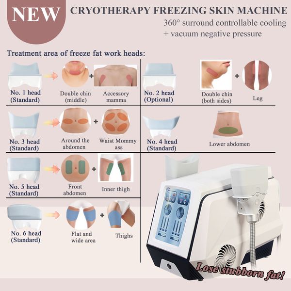 

360 degree cryolipolysis slimming machine cool tech cryotherapy fat ing equipment
